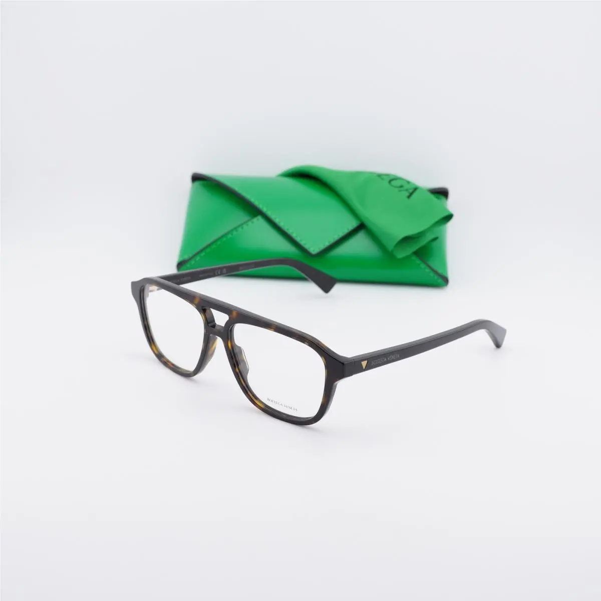 Bottega Veneta BV1294O 002 Dark Havana 56mm Eyeglasses