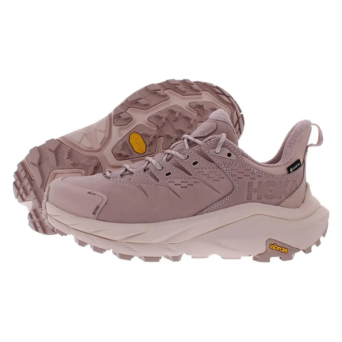 Hoka Kaha 2 Low Gtx Unisex Shoes Size 12 Low Color: Pale Mauve/peach Whip