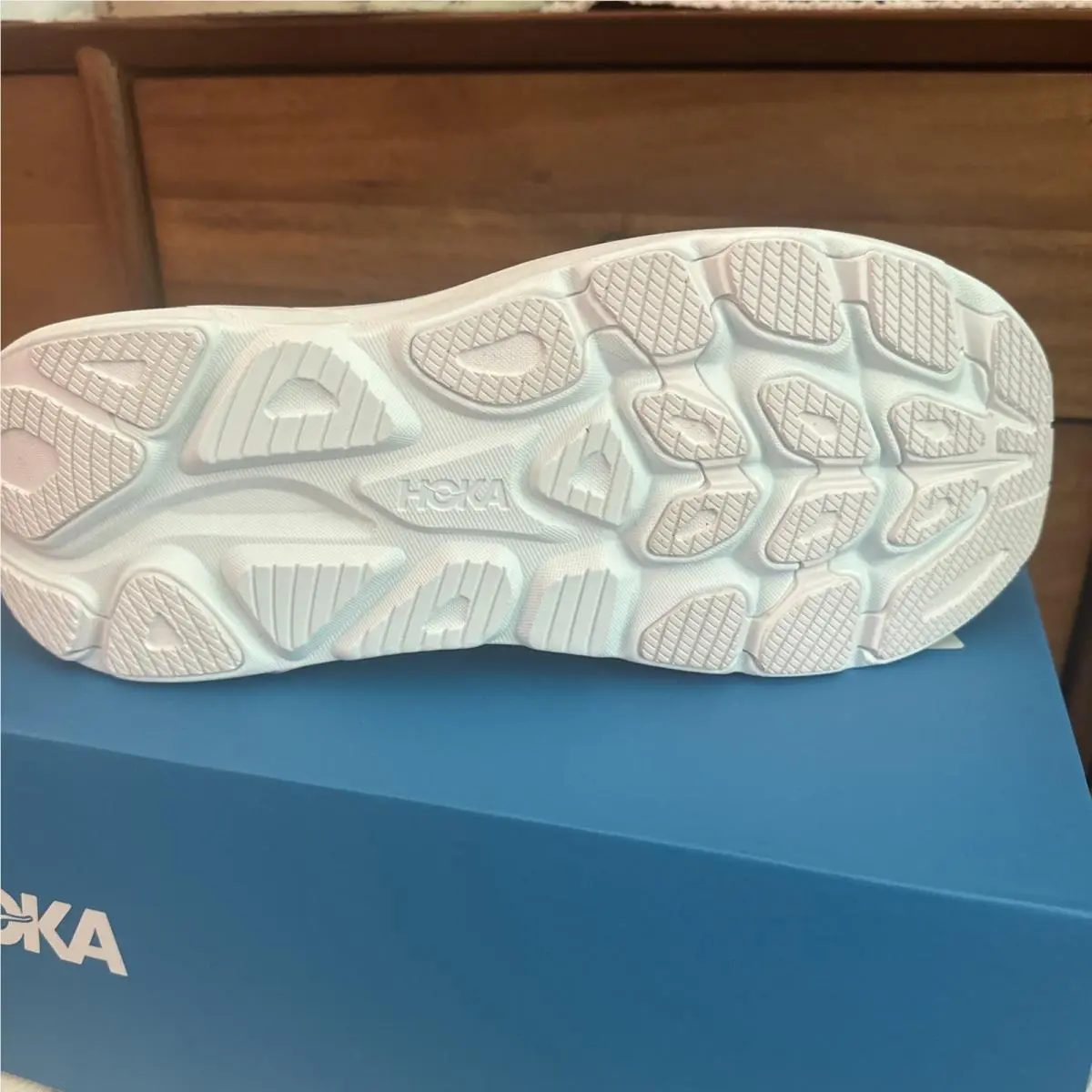Hoka shoes - 12B - White 2