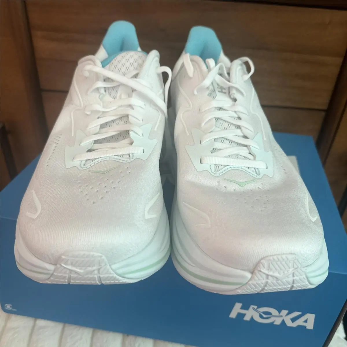 Hoka shoes - 12B - White 3