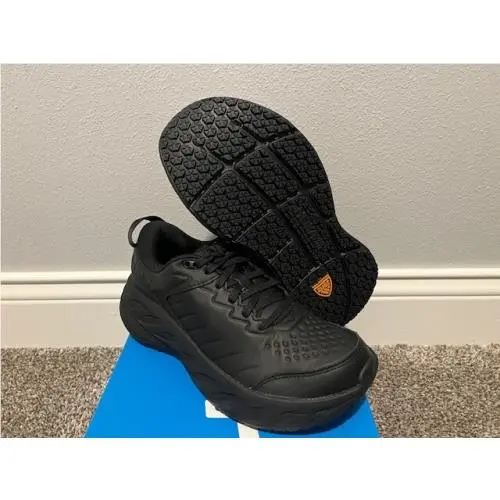 Women`s Size 9.5 Hoka Bondi SR Shoes Black/black 1110521 Bblc
