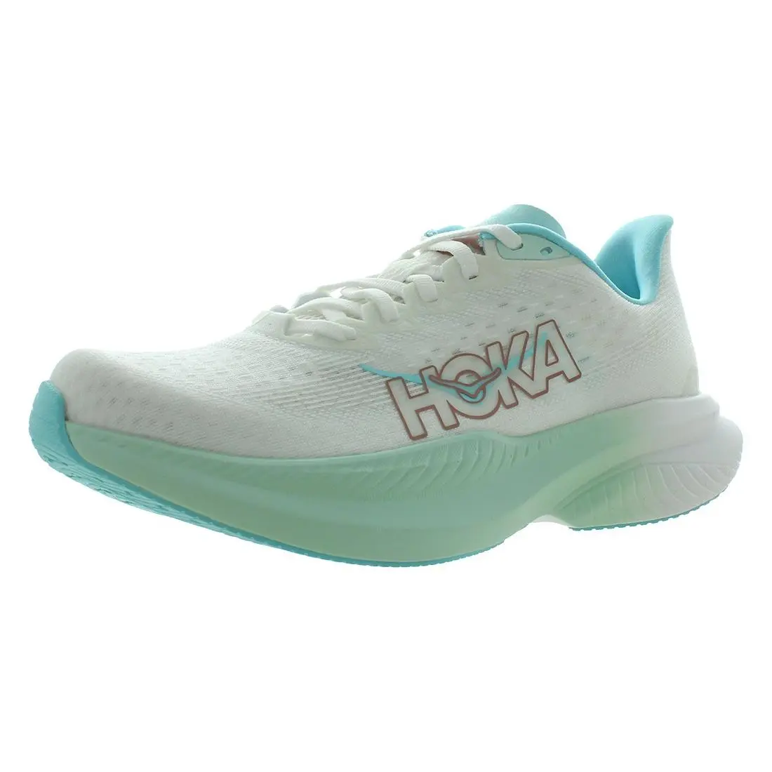 Hoka shoes - Frost/Rose Gold, Main: Grey (UPC: 197634458908) 0
