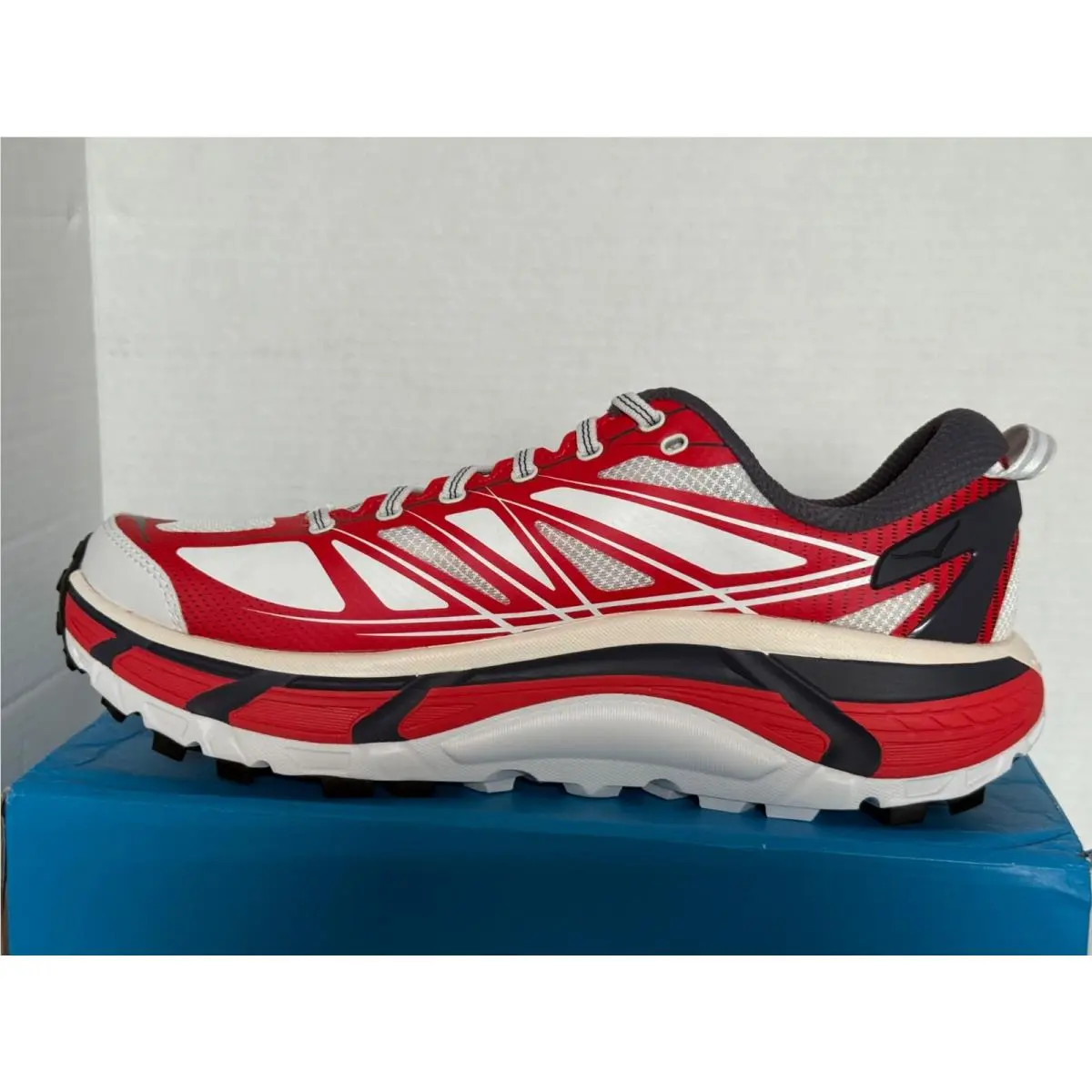 Hoka shoes - Hoka One One Mafate 2 - 1126851CRSW - Red White Gray Black 3