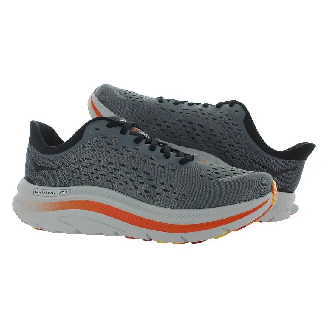 Hoka shoes - Hoka One One HOKA Kawana - 1123163-BLRK - Gray, Full: Black/Lunar Rock (UPC: 196565165190) 1
