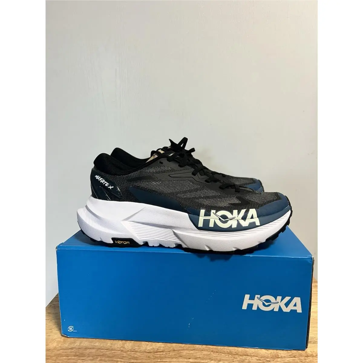 Hoka shoes - Hoka One One Mafate x - black / skyward blue 1