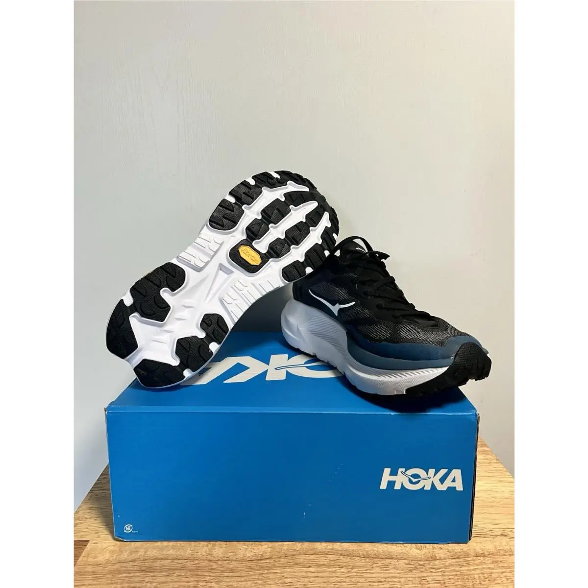 Hoka shoes - Hoka One One Mafate x - black / skyward blue 4