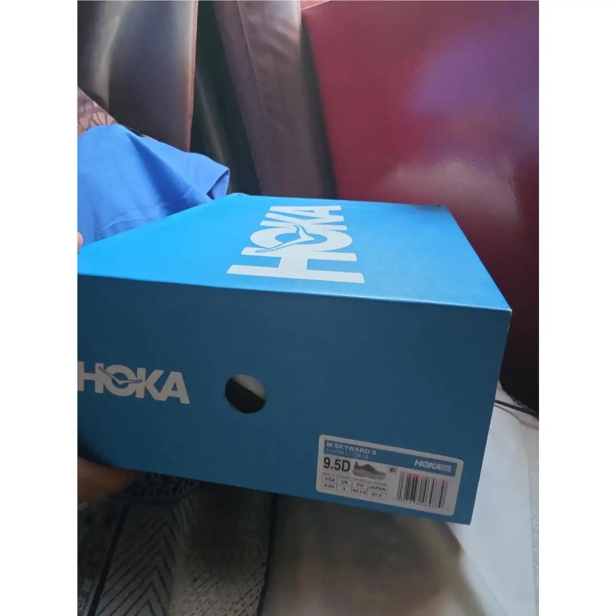Hoka shoes - Hoka One One Skyward X - 1147911-CRYS - Gray 5