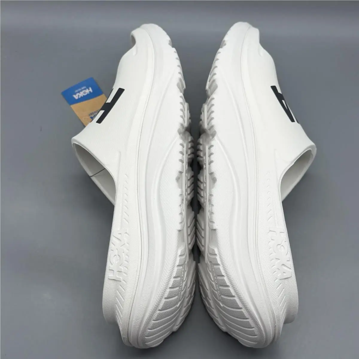 Hoka shoes - Hoka One One Ora Athletic Slide - 1155154 - White (UPC: 0197634480299) 4