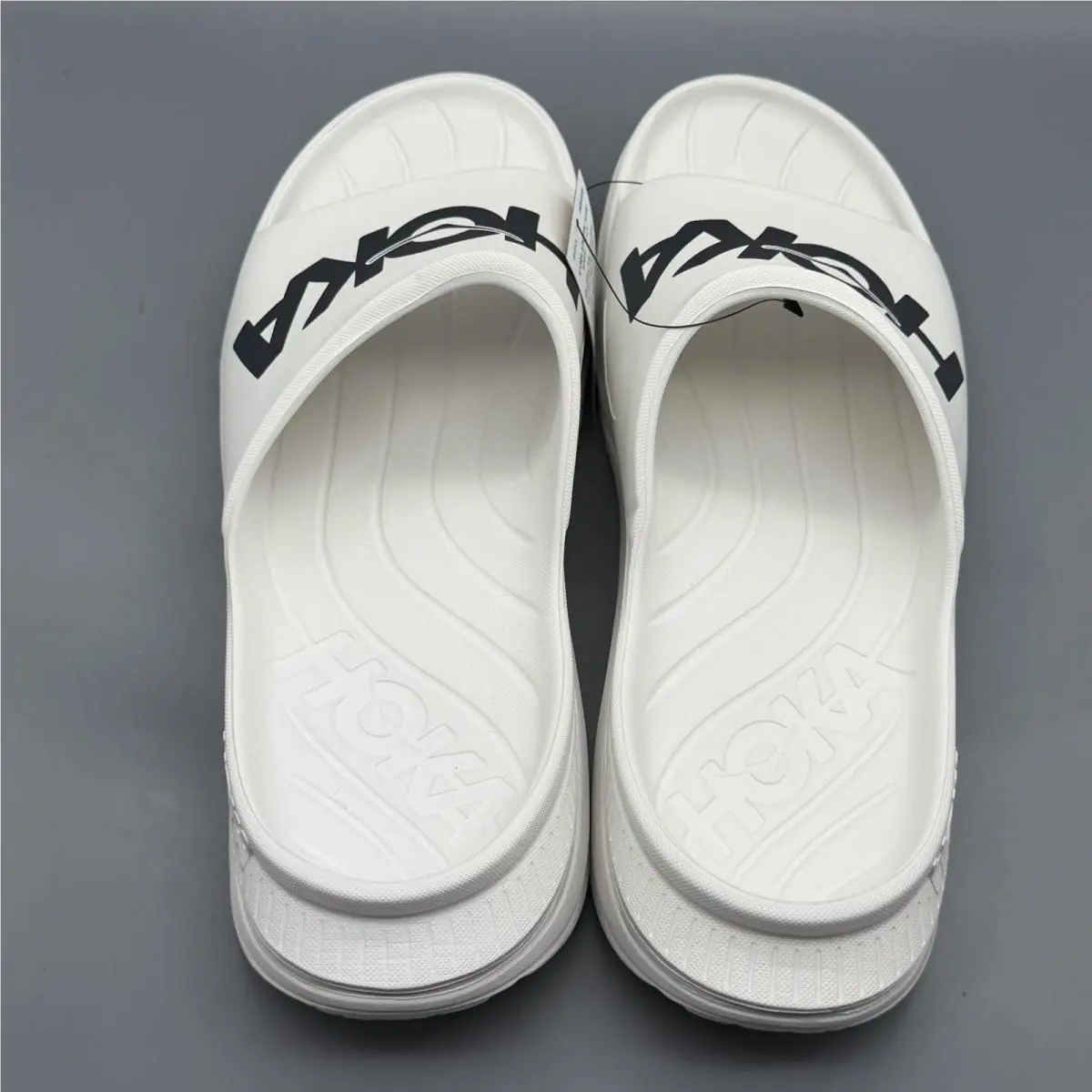 Hoka shoes - Hoka One One Ora Athletic Slide - 1155154 - White (UPC: 0197634480299) 5