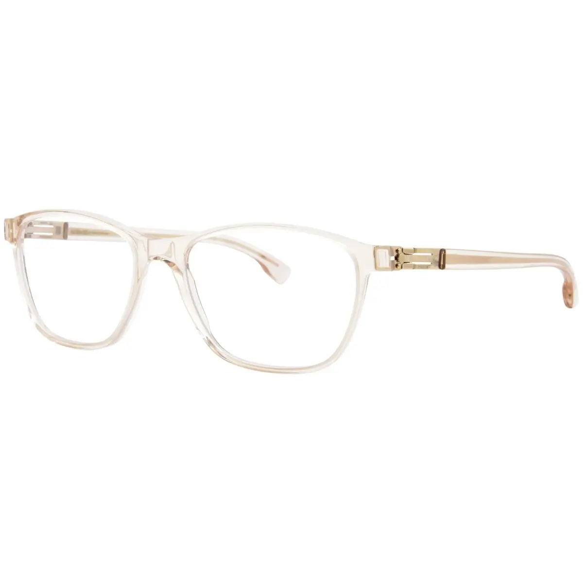Ic Berlin Nuance Eyeglasses Frame Women`s Ice Tea HD Full Rim Square Shape 52mm