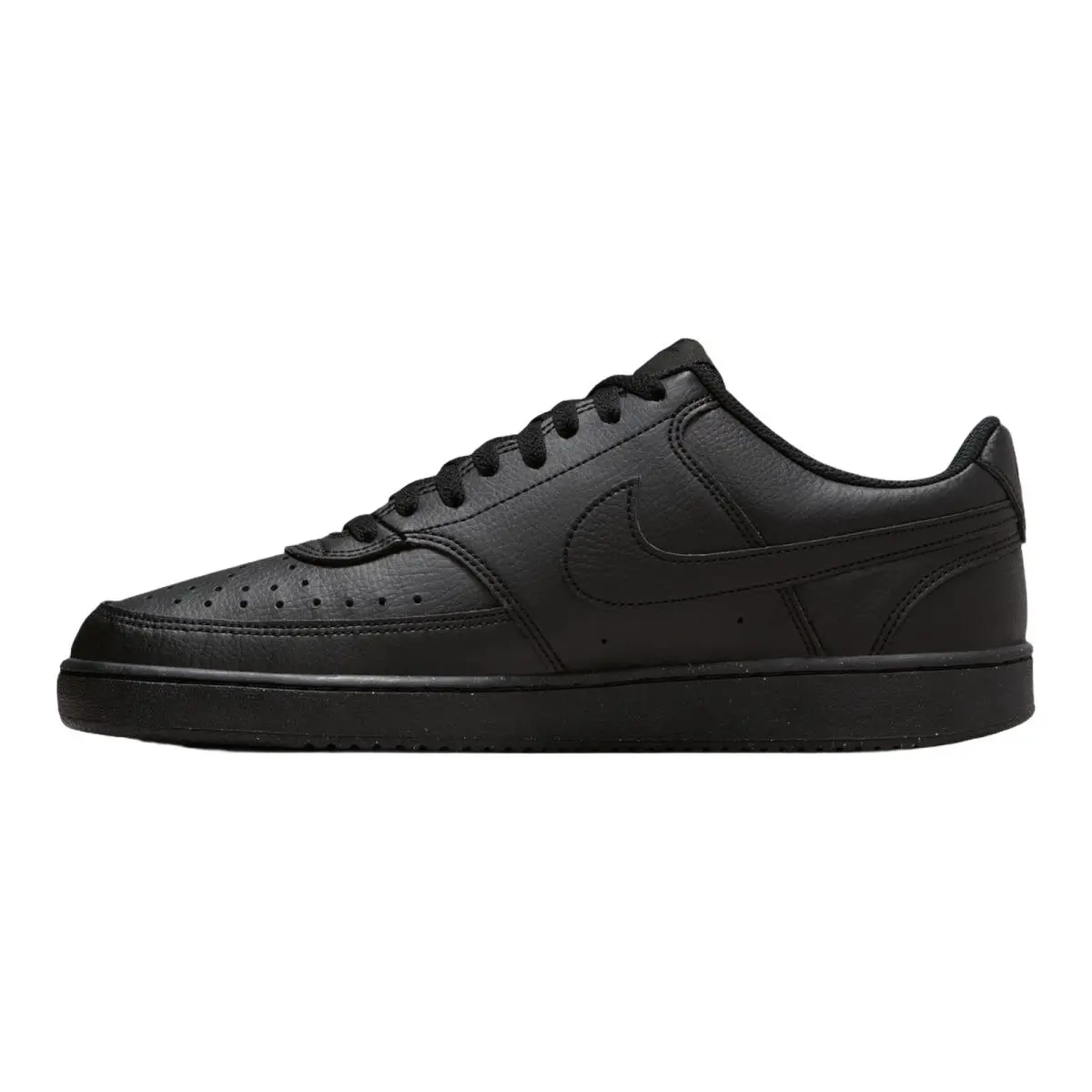 Nike shoes - NIKE Court Vision Low Next Nature - Black/Black/Black 3