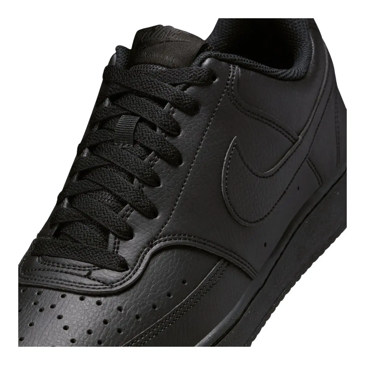 Nike shoes - NIKE Court Vision Low Next Nature - Black/Black/Black 13