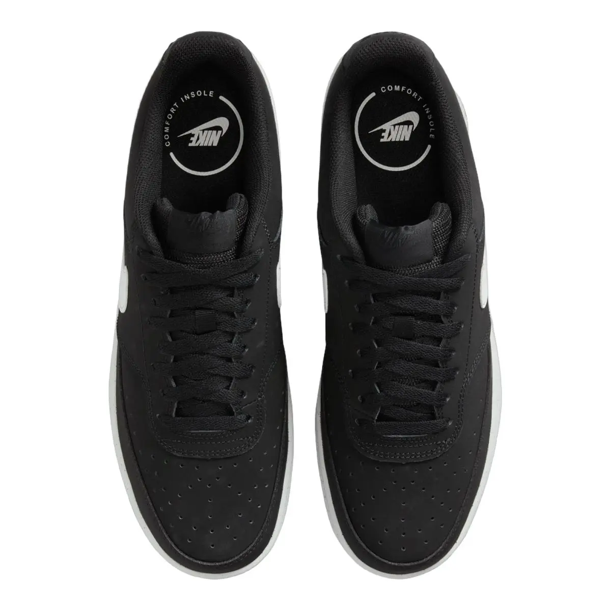 Nike shoes - NIKE Court Vision Low Next Nature - Black/Black/Black 97