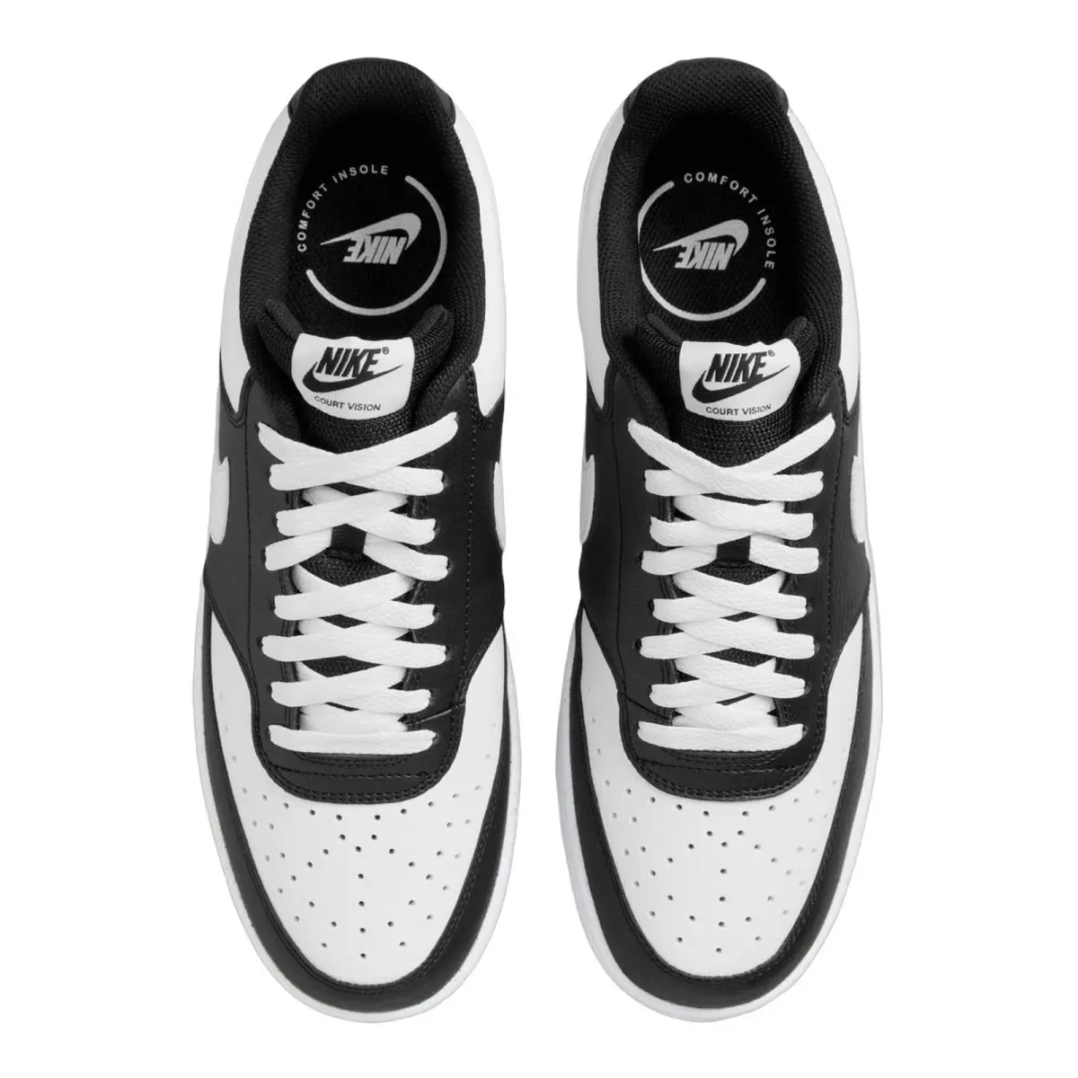 Nike shoes - NIKE Court Vision Low Next Nature - Black/Black/Black 73