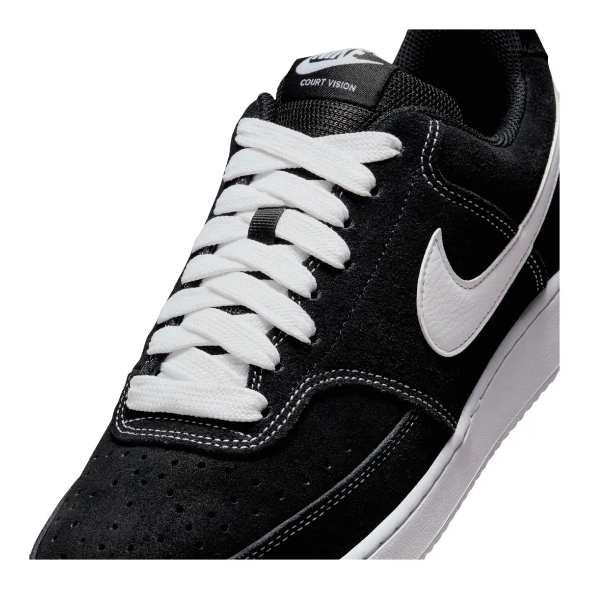 Nike shoes - NIKE Court Vision Low Next Nature - Black/Black/Black 29