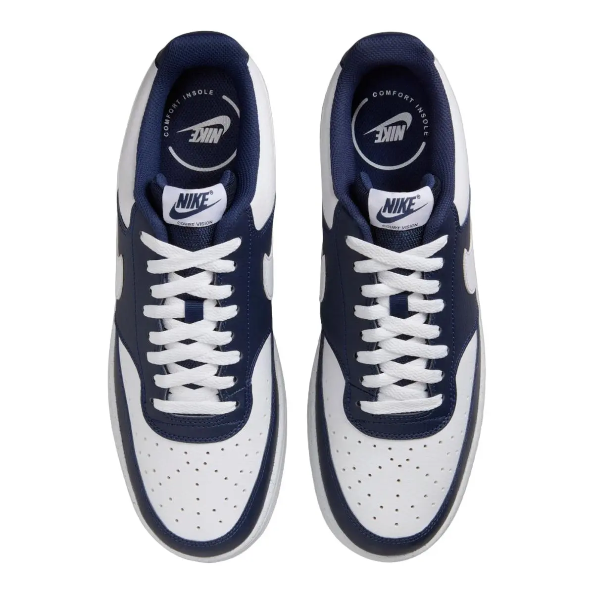Nike shoes - NIKE Court Vision Low Next Nature - Black/Black/Black 81