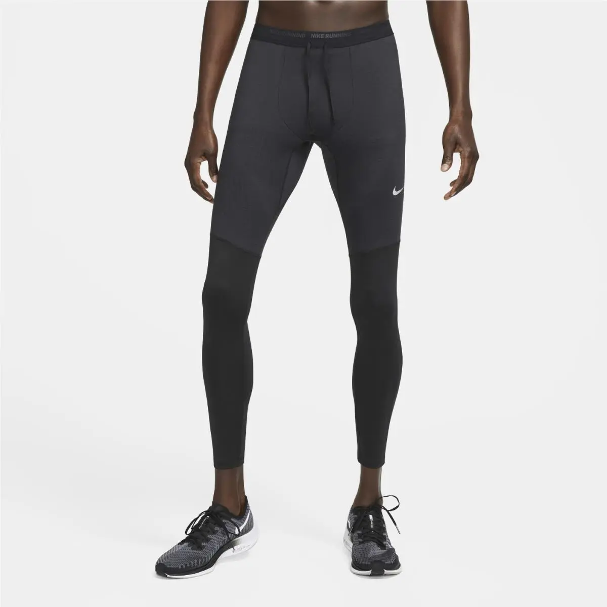 Nike Phenom Elite Tight Men 2XL Black Stretch Dri-fit Skinny Leg Running KFC1065