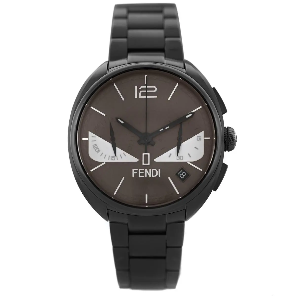 Momento Bugs F215716400 Date Chronograph Pvd Steel 40MM Unisex Quartz by Fendi