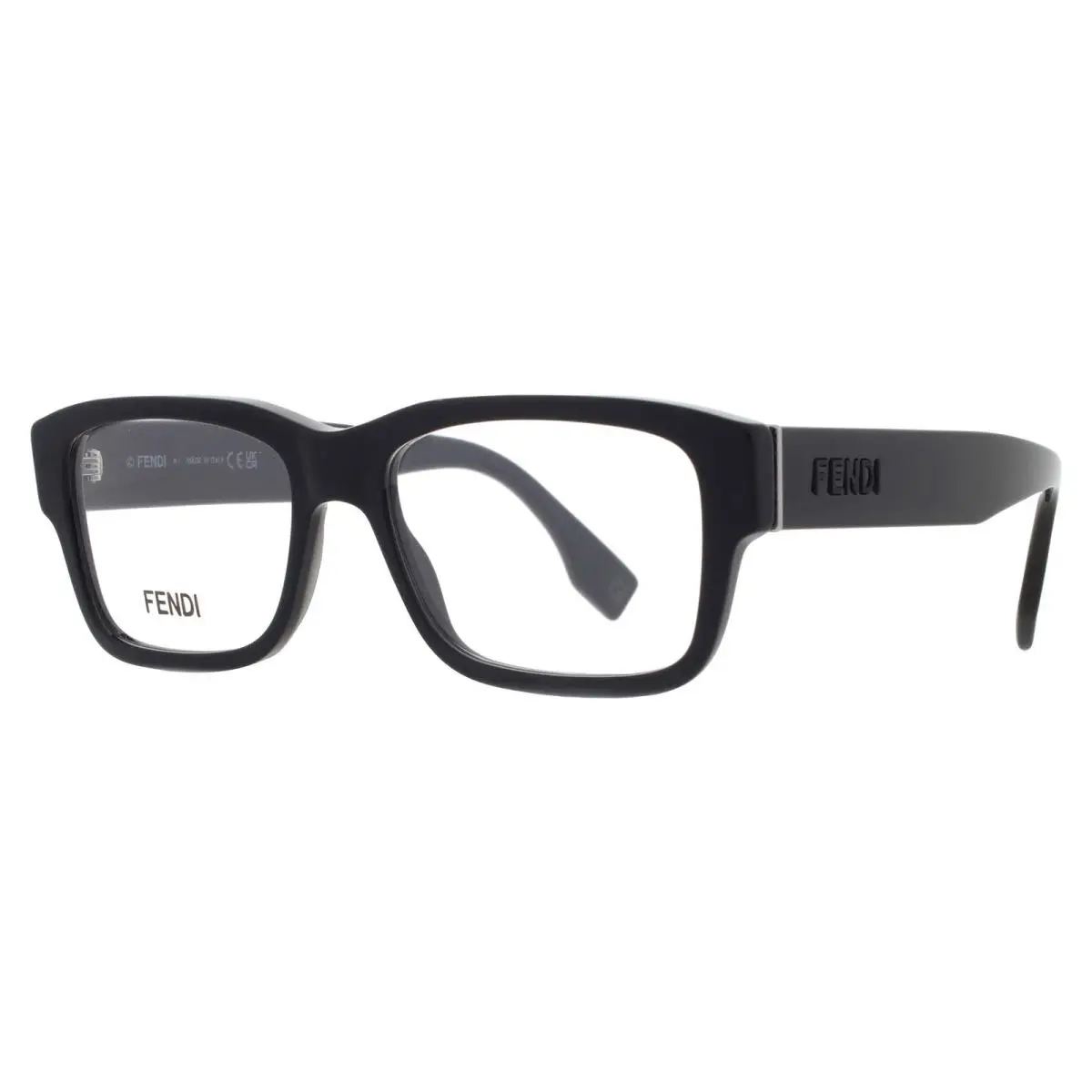 Demo Square Eyeglasses FE500791 001 55 FE500791 001 55 by Fendi