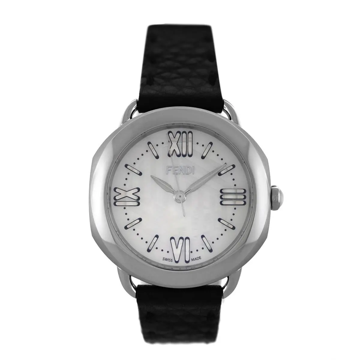 Selleria F8020345H0 Mop Dial Stainless Steel 36MM Lady Quartz by Fendi