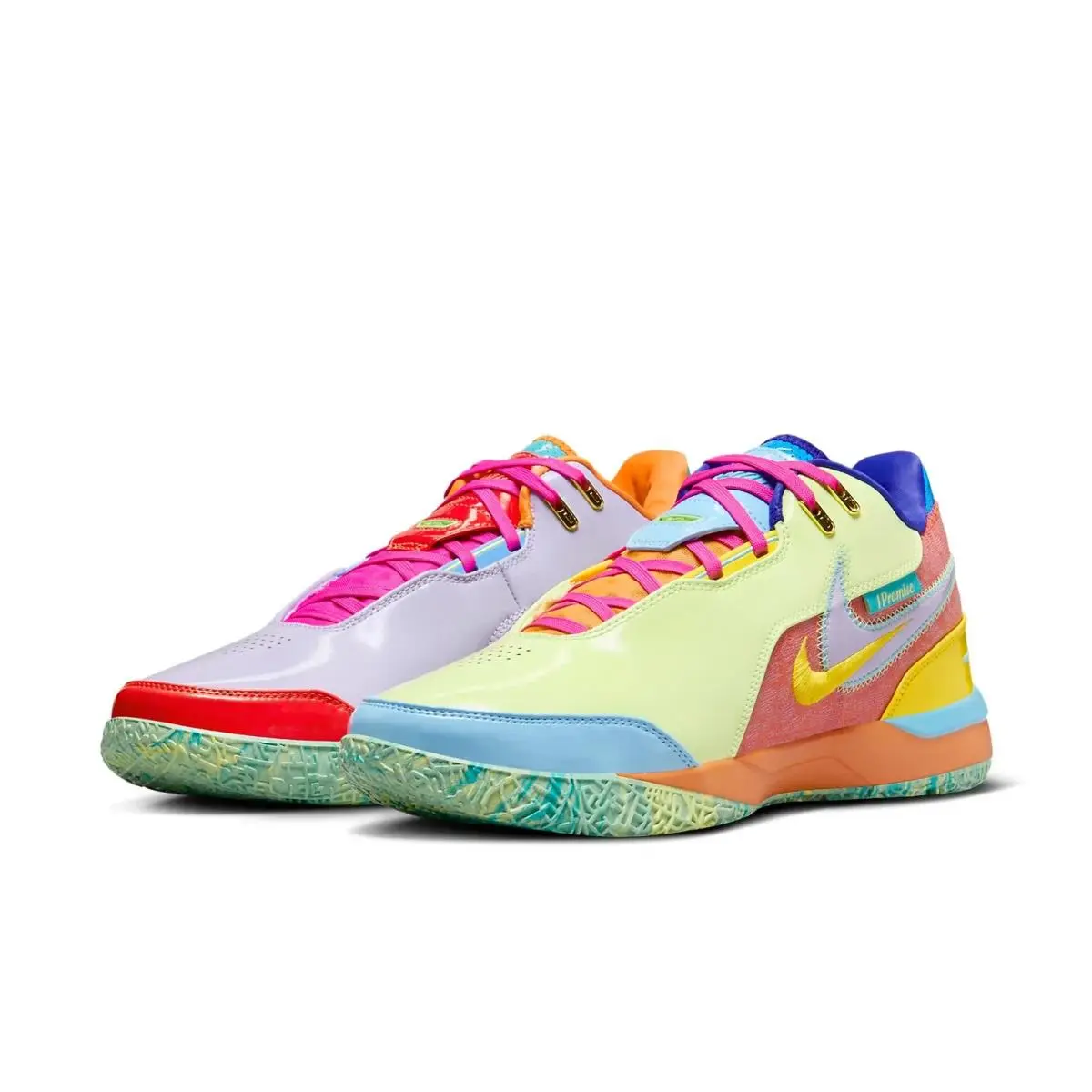 Nike Lebron Nxxt Gen Ampd FZ7885-500 Mens 11 Multicolor Basketball Shoes LIQ1112