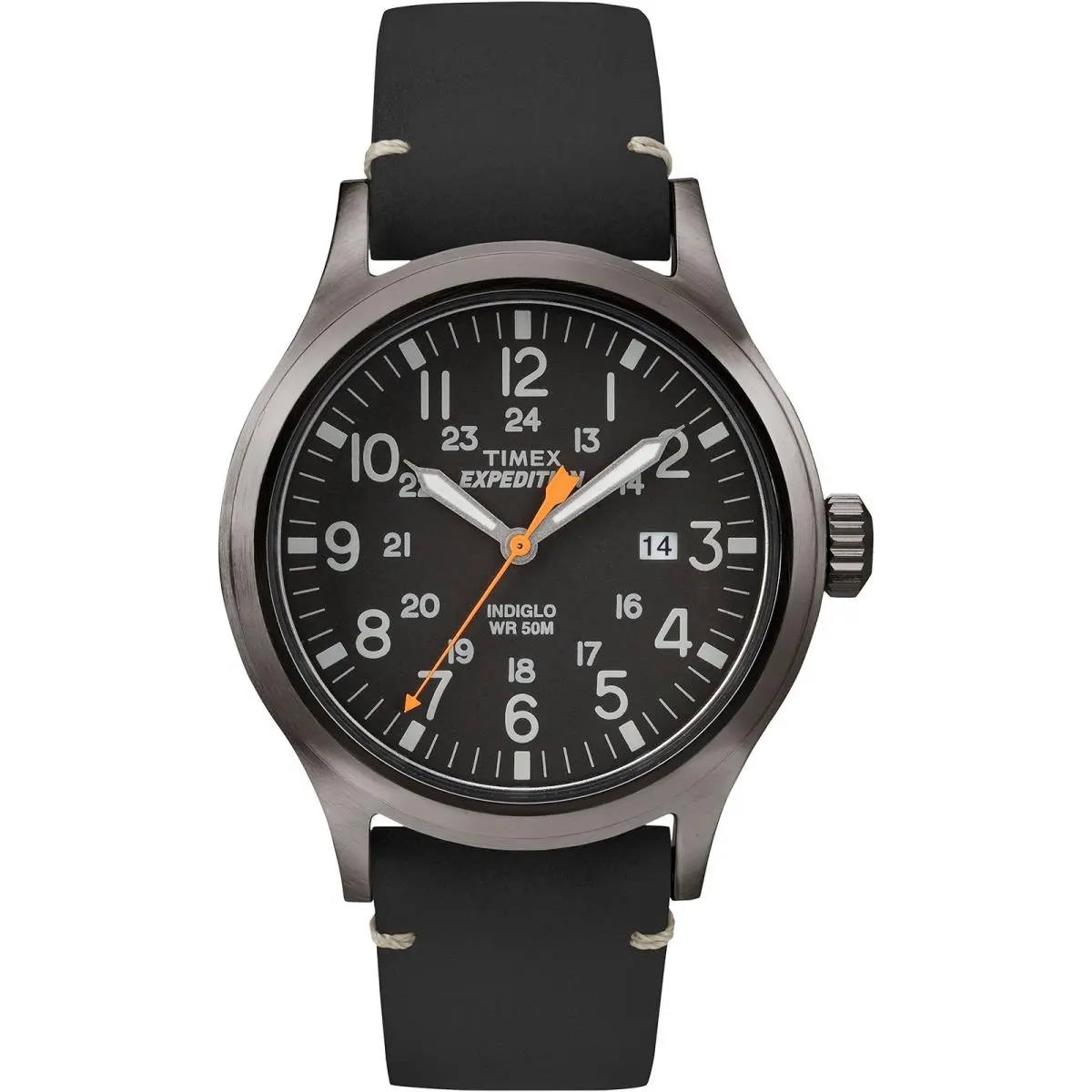 Men`s Expedition Scout 40mm Watch – Mens Standard Black/black/gray by Timex