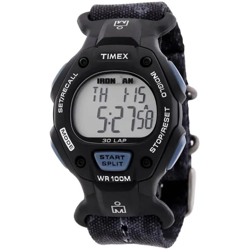 Ironman Classic 30-Lap 38mm Recycled Fabric Unisex Watch TW2W94100 by Timex