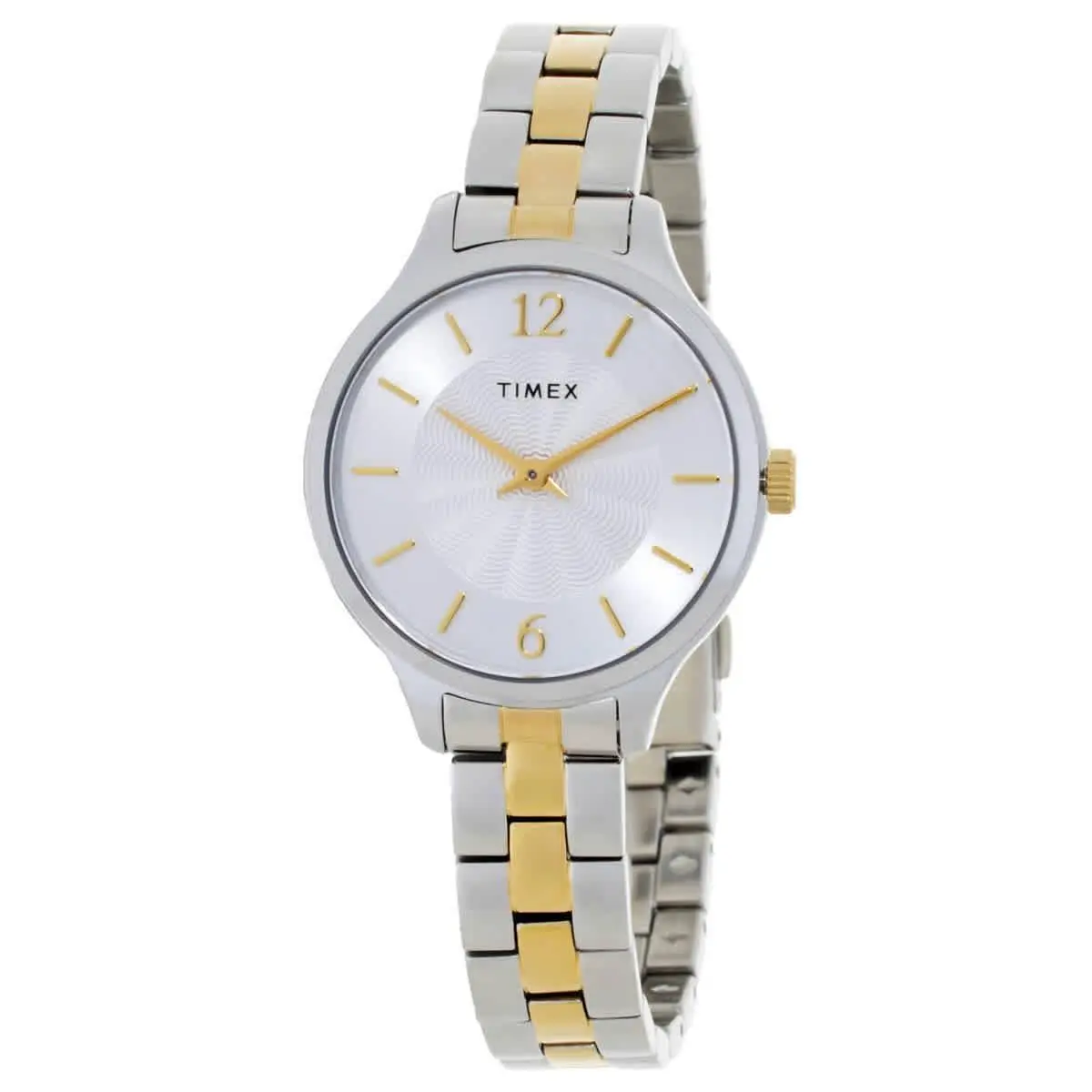 Timex Peyton Quartz Silver Dial Ladies Watch TW2W98100