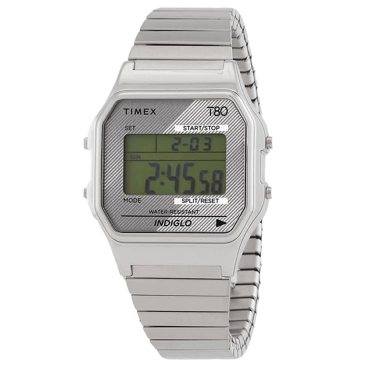 Timex TW2R79100VQ Timex 80 Digital Dial 34 mm Unisex Watch