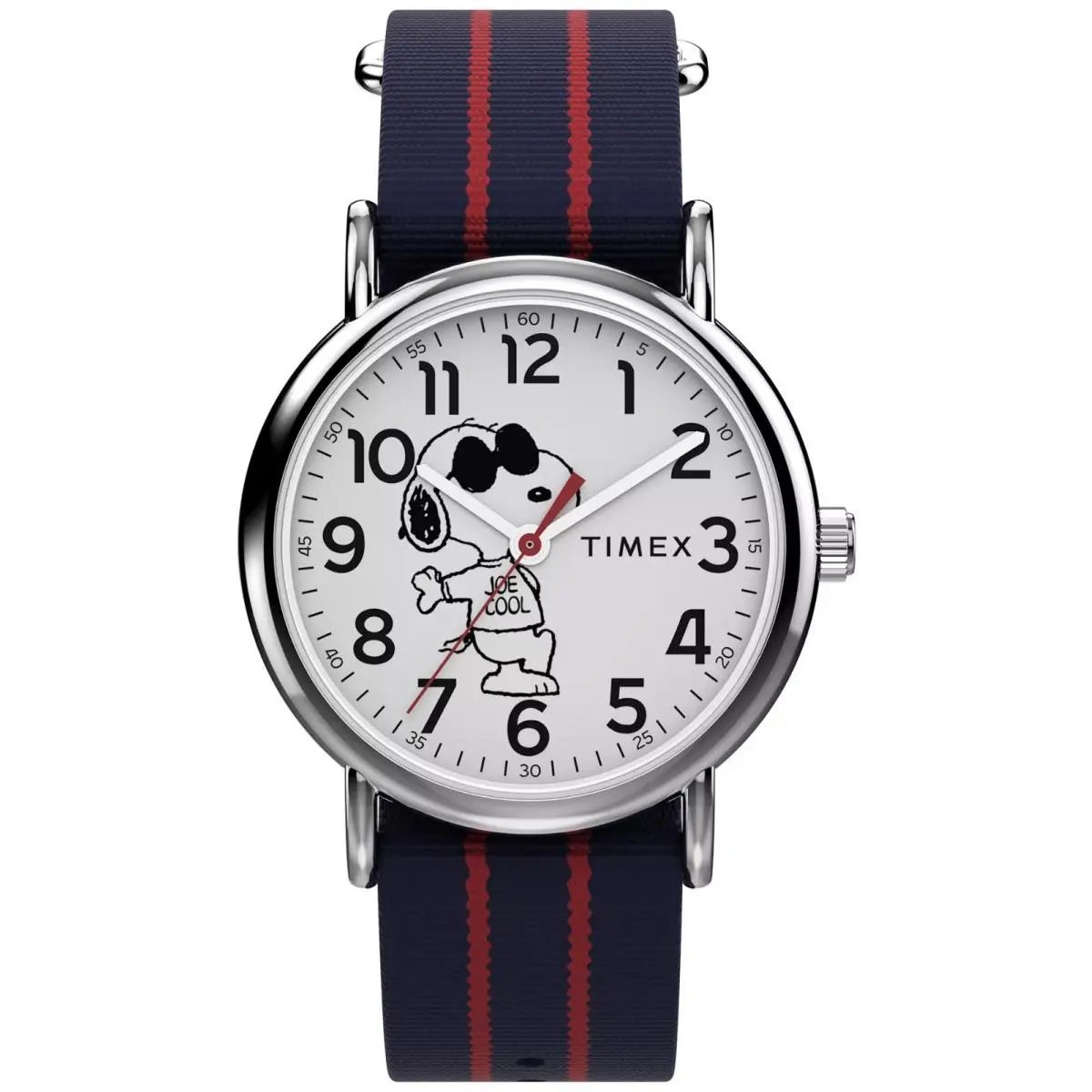 Timex TW2Y31100 Unisex Weekender Peanuts x Timex Weekender Joe Cool Watch