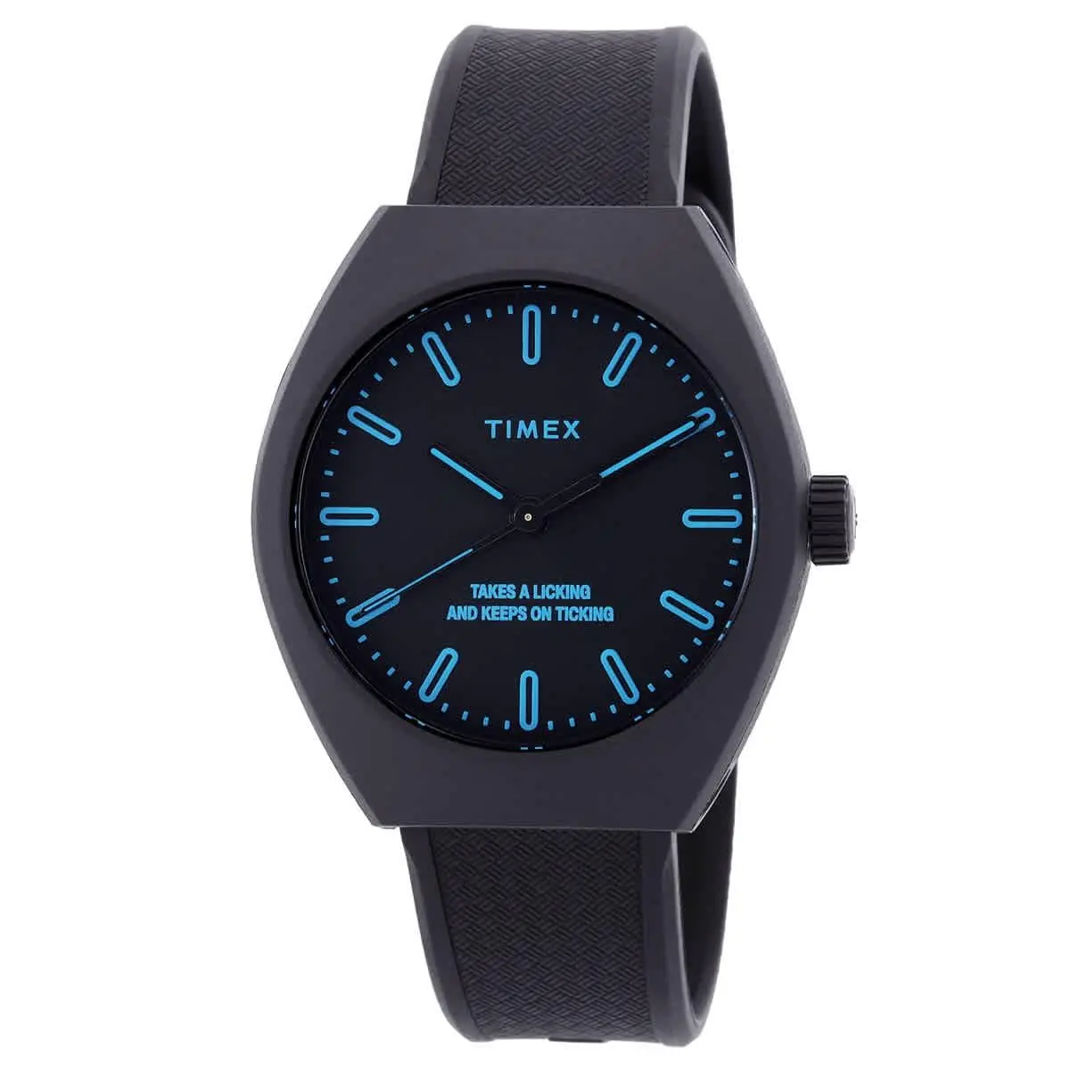 Timex TW2W42300VQ Urban Pop Black Dial 40 mm Unisex Watch - Black, Dial: Black, Band: Black
