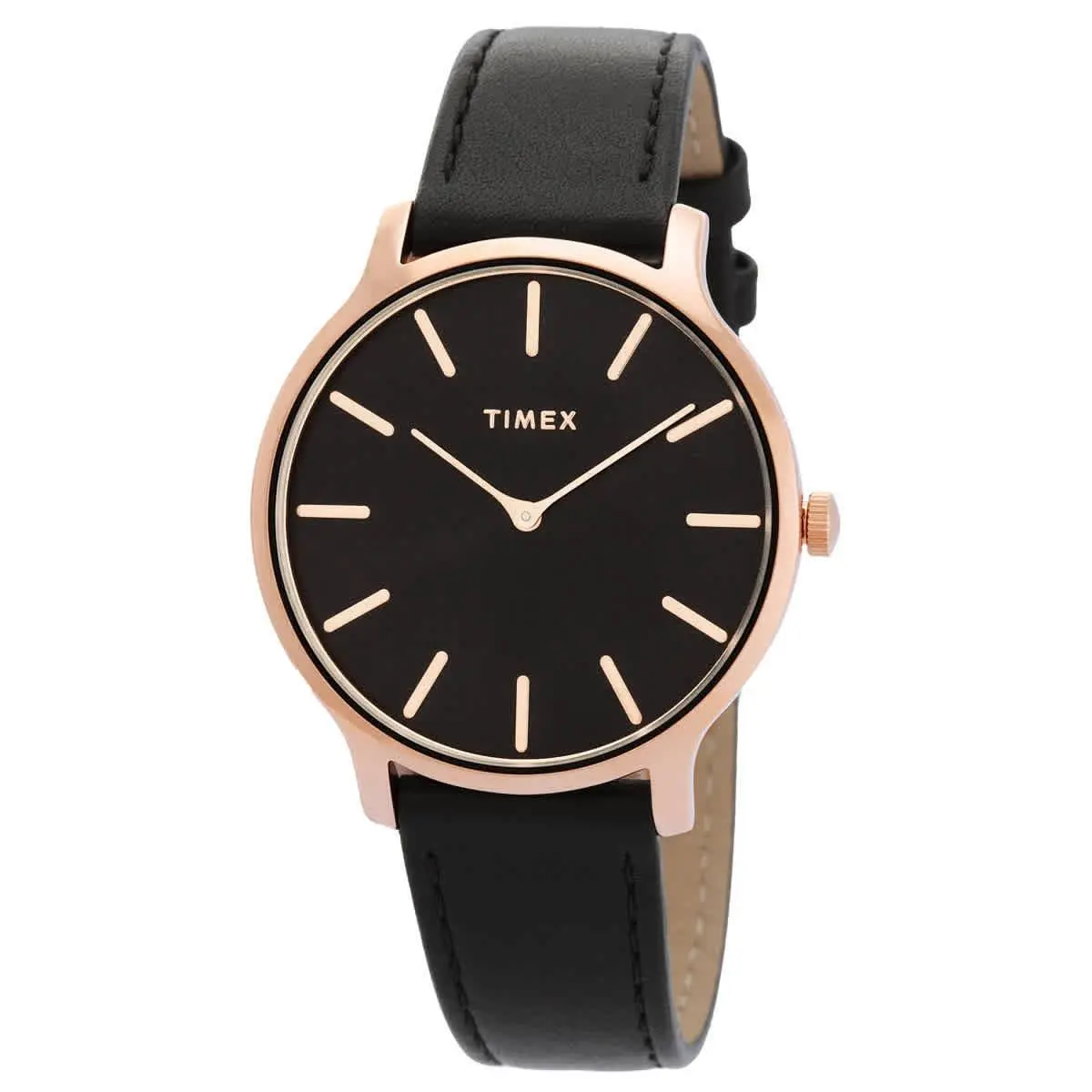 Timex TW2W19800VQ Transcend Black Dial 38 mm Women`s Watch