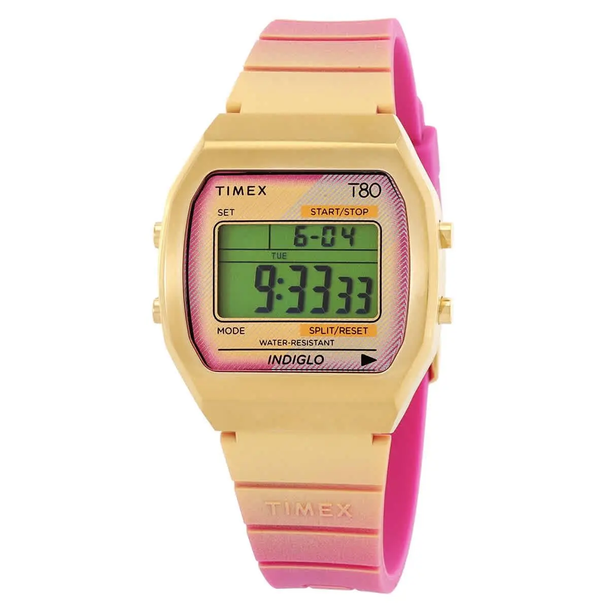 Timex 80 Alarm 36mm Quartz Resin Strap Unisex Watch TW2V74400