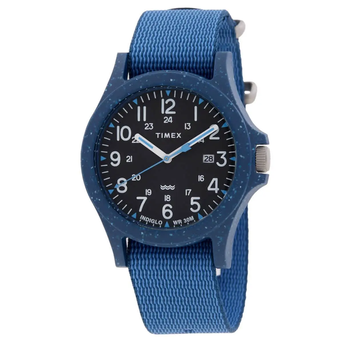 Timex TW2V81800 Reclaim Ocean Black Dial 40 mm Men`s Watch