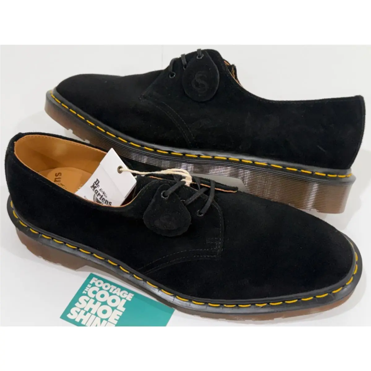 Dr. Martens shoes - Dr. Martens Desert Oasis Suede - 1461-26074001 - Black 0