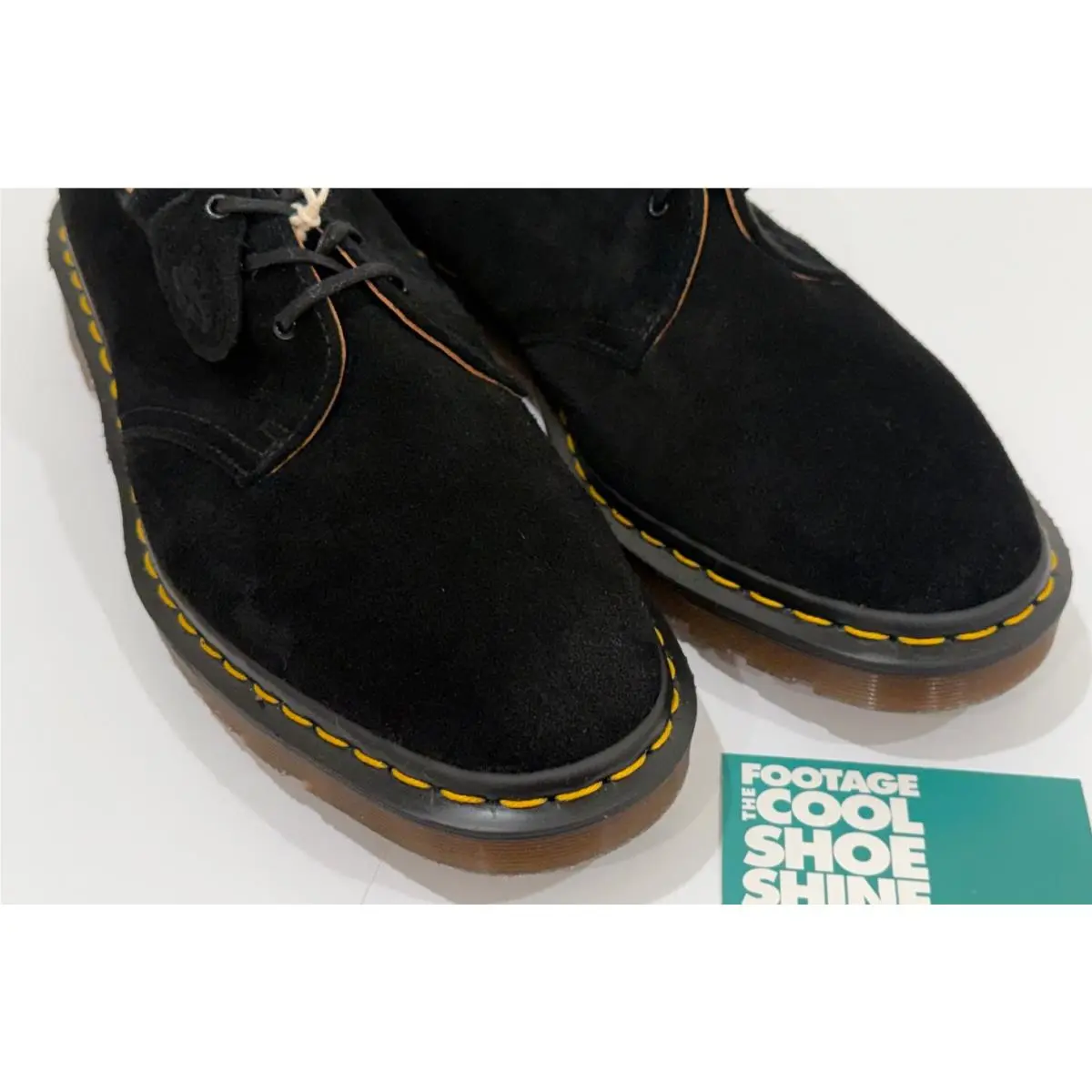 Dr. Martens shoes - Dr. Martens Desert Oasis Suede - 1461-26074001 - Black 2