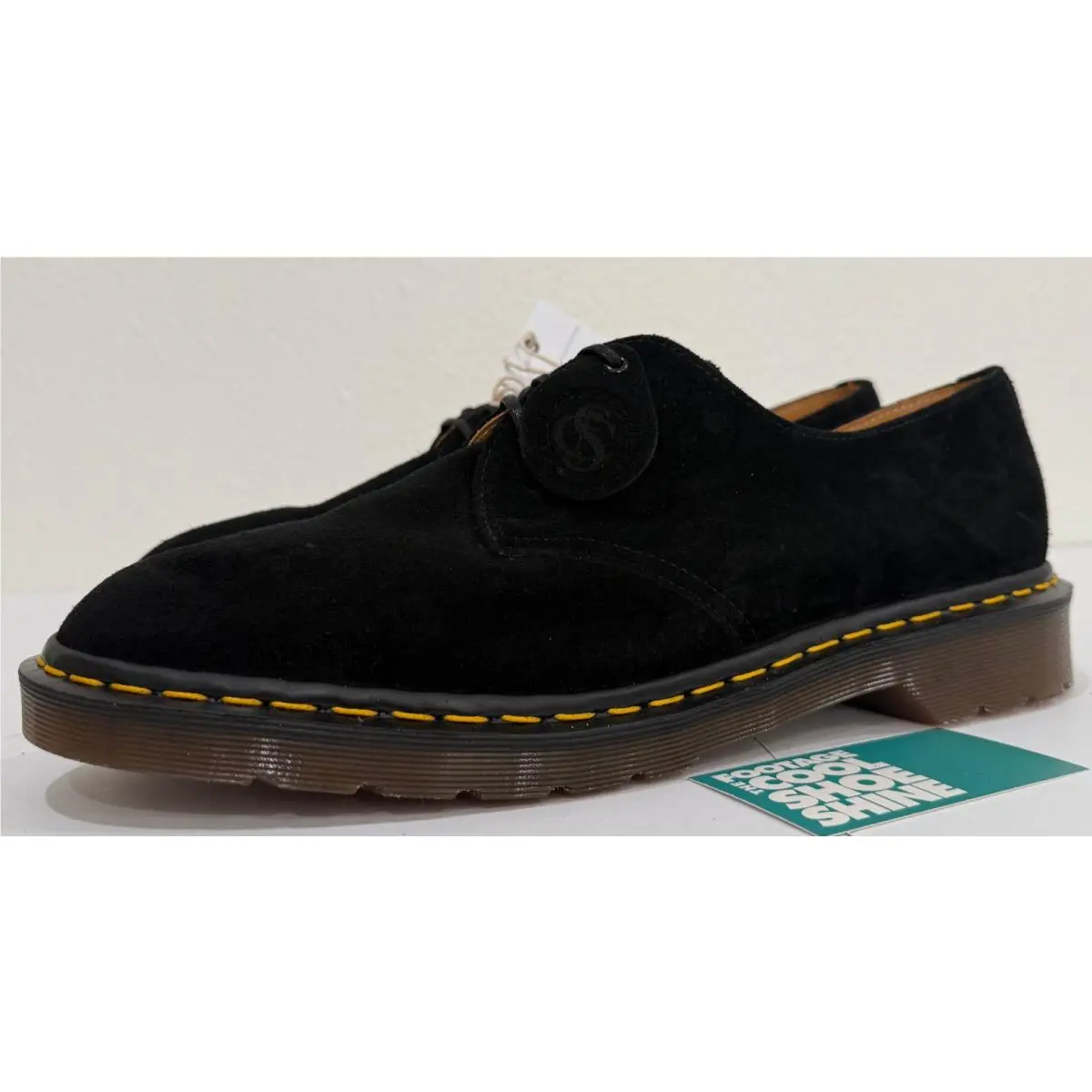 Dr. Martens shoes - Dr. Martens Desert Oasis Suede - 1461-26074001 - Black 5