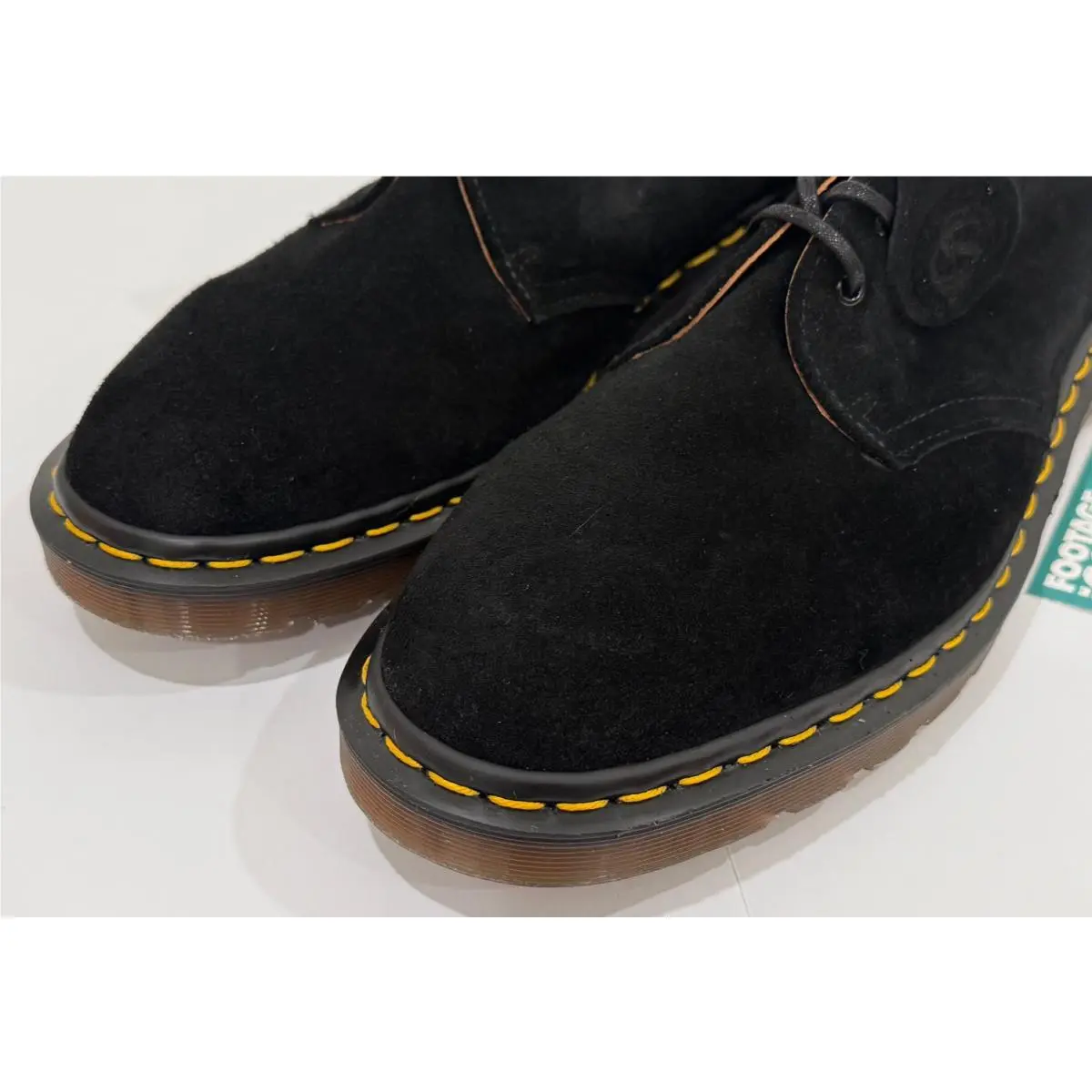 Dr. Martens shoes - Dr. Martens Desert Oasis Suede - 1461-26074001 - Black 4