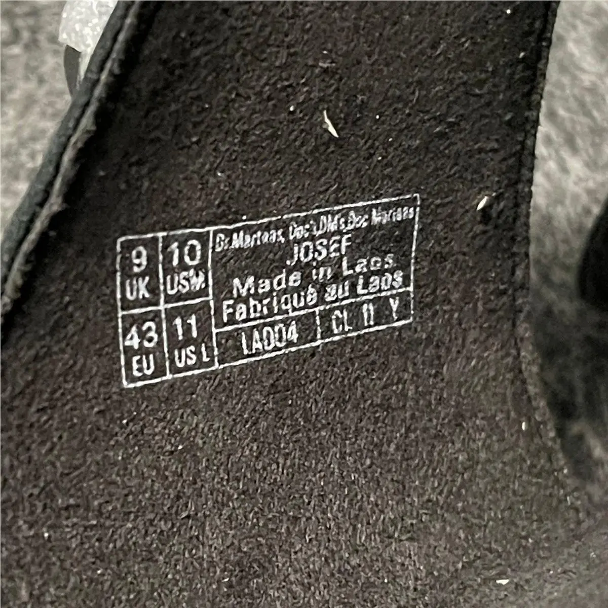 Dr. Martens shoes - 31570001 - 31570001 - Black (UPC: 190665643282) 3