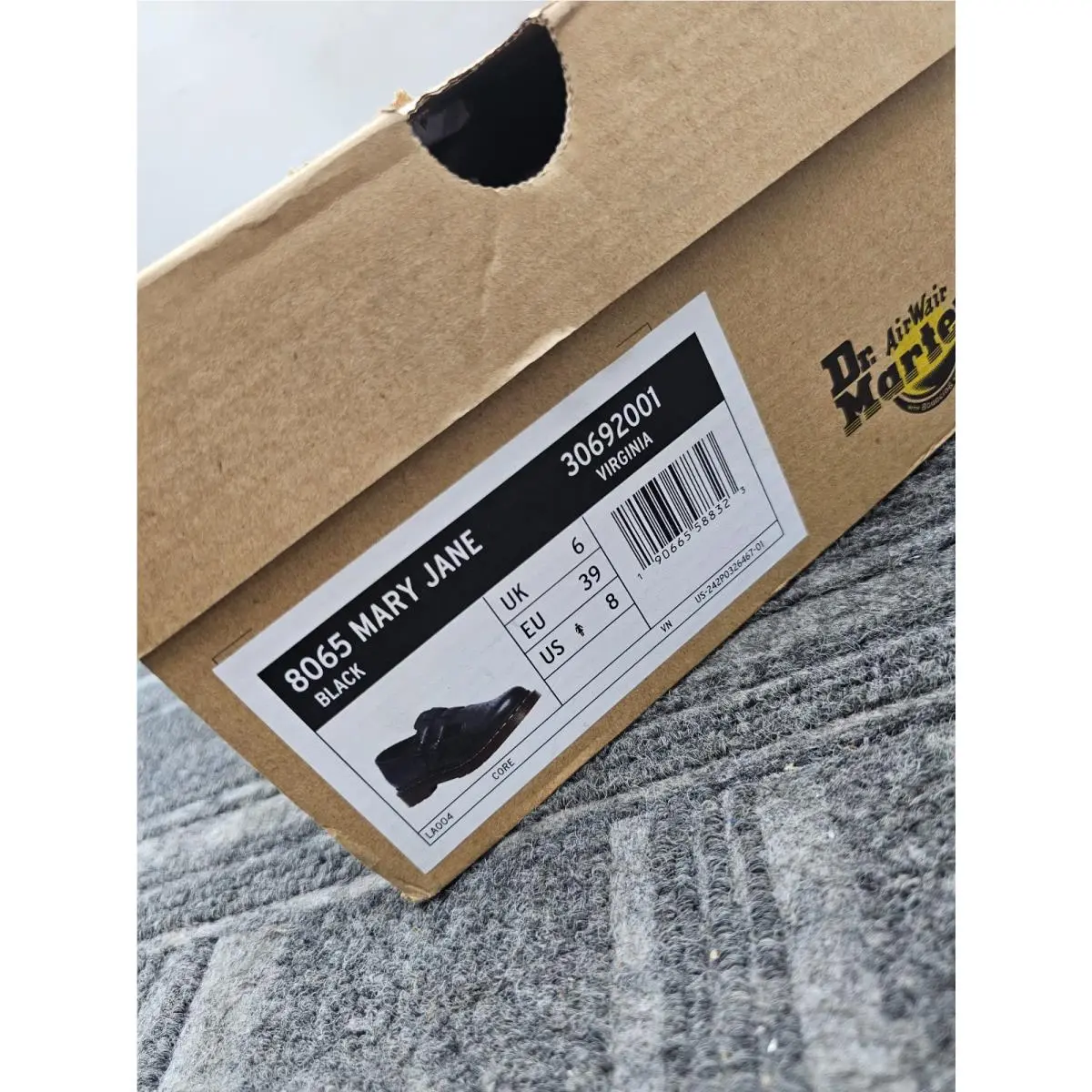 Dr. Martens shoes - 30692001 - 30692001 - Black (UPC: 190665588323) 5