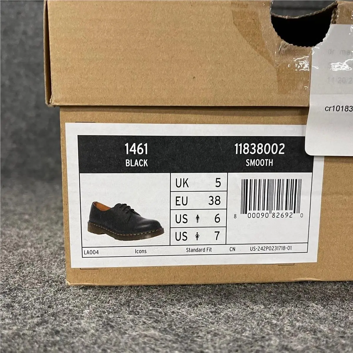 Dr. Martens shoes - vs-186518 - vs-186518 - Black (UPC: 800090826920) 4