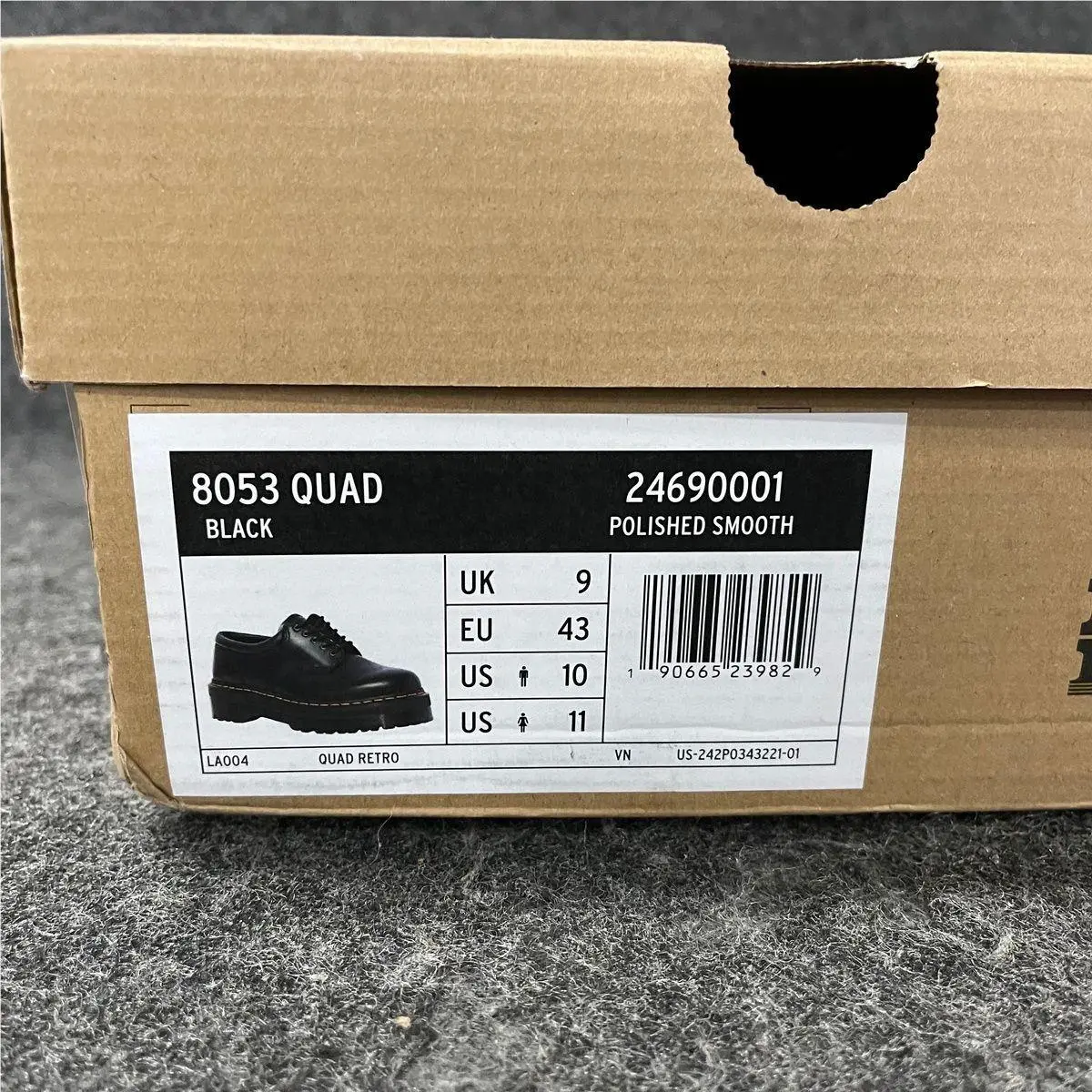 Dr. Martens shoes - 8053 QUAD - QUAD - 8053 QUAD - Black (UPC: 190665239829) 5