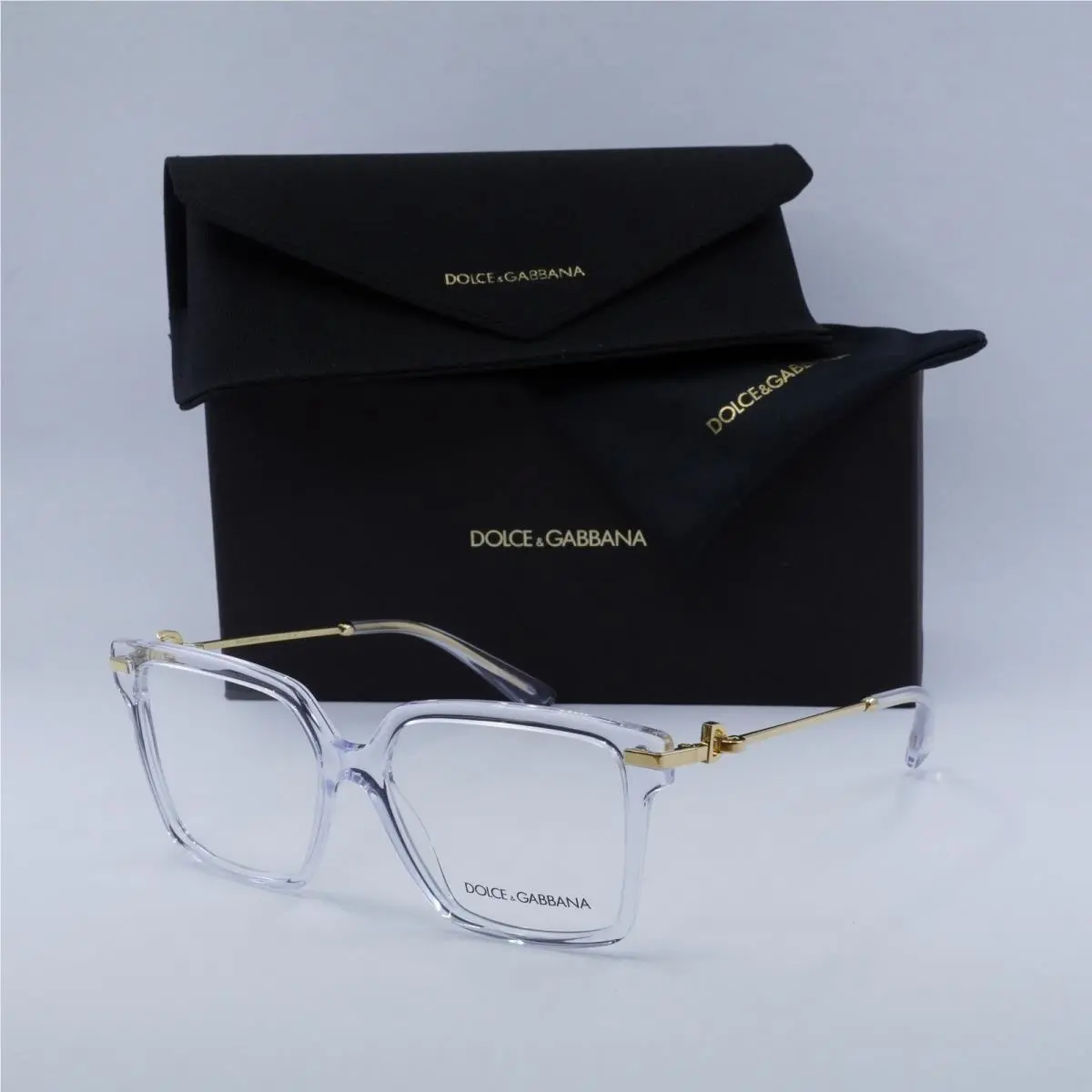Dolce Gabbana DG3397 3133 Transparent 56mm Eyeglasses
