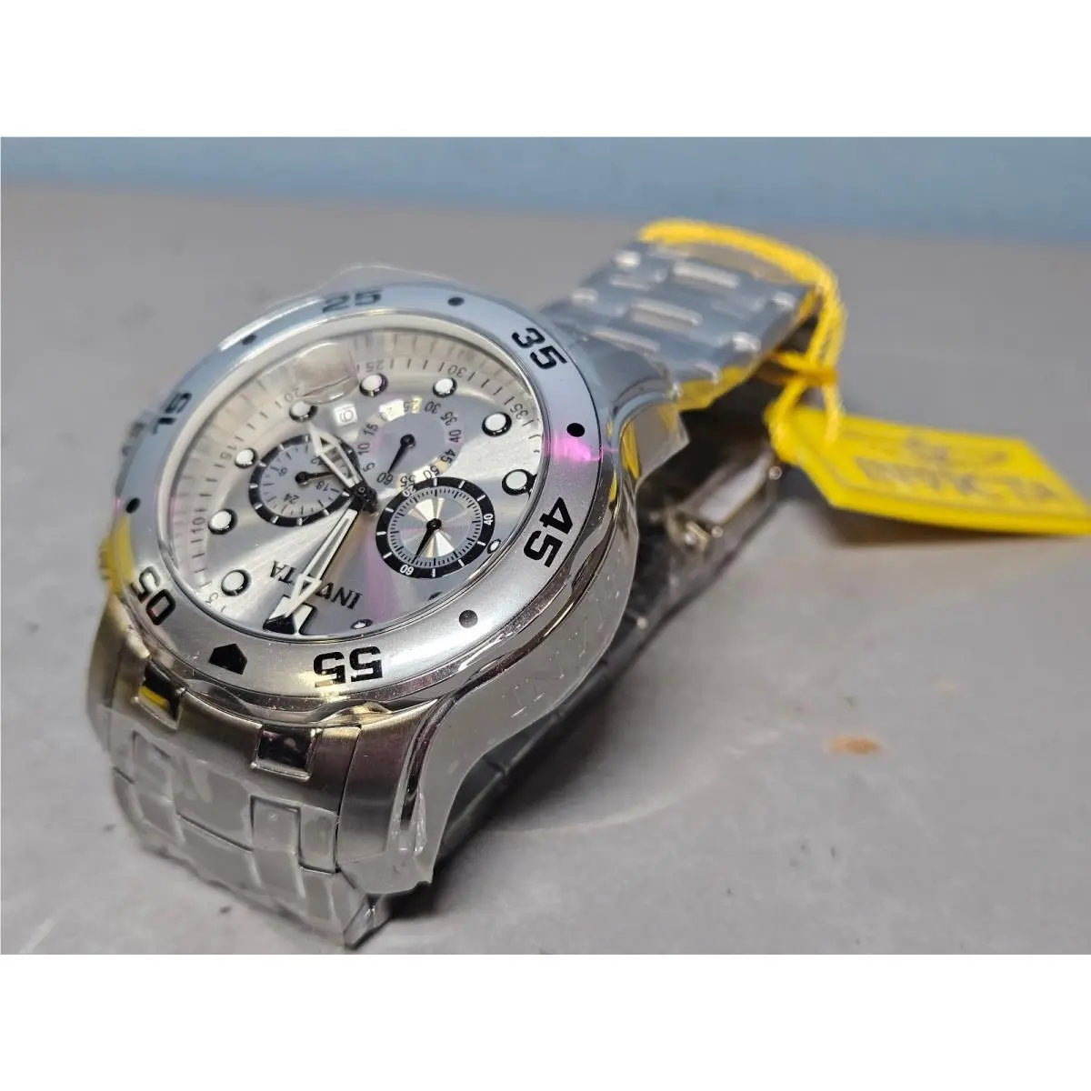 Invicta Pro Driver Scuba Mens Watch 48mm Steel 0071