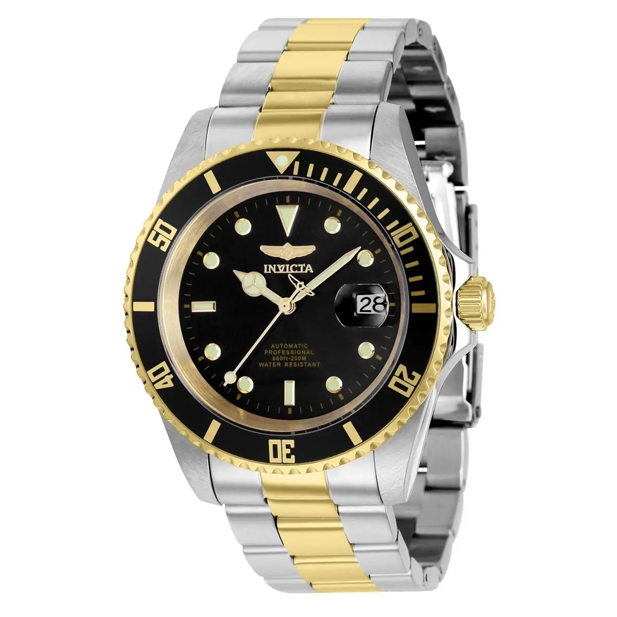 Men`s 8927OBXL Pro Diver Automatic 3 Hand Black Dial Watch by Invicta