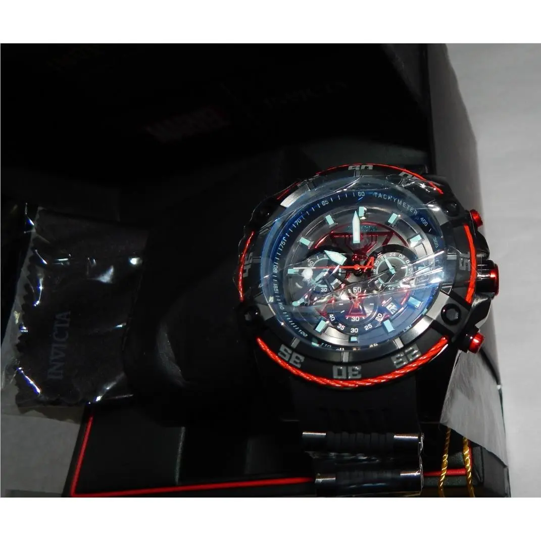 Marvel Black Widow Chrono 52mm Watch 100m 26949 Box LE 152/4000 by Invicta