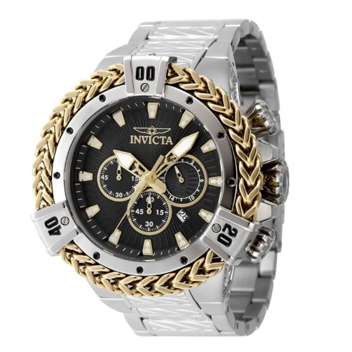 Invicta Men`s 48158 Bolt Quartz Chronograph Black Dial Watch
