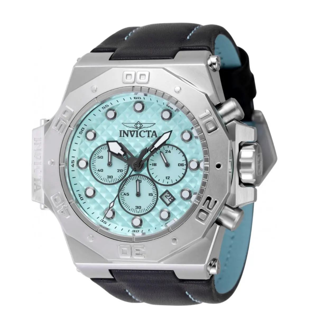 Invicta Akula Iron Subnautica Men`s 58mm Turquoise Dial Chronograph Watch 47529