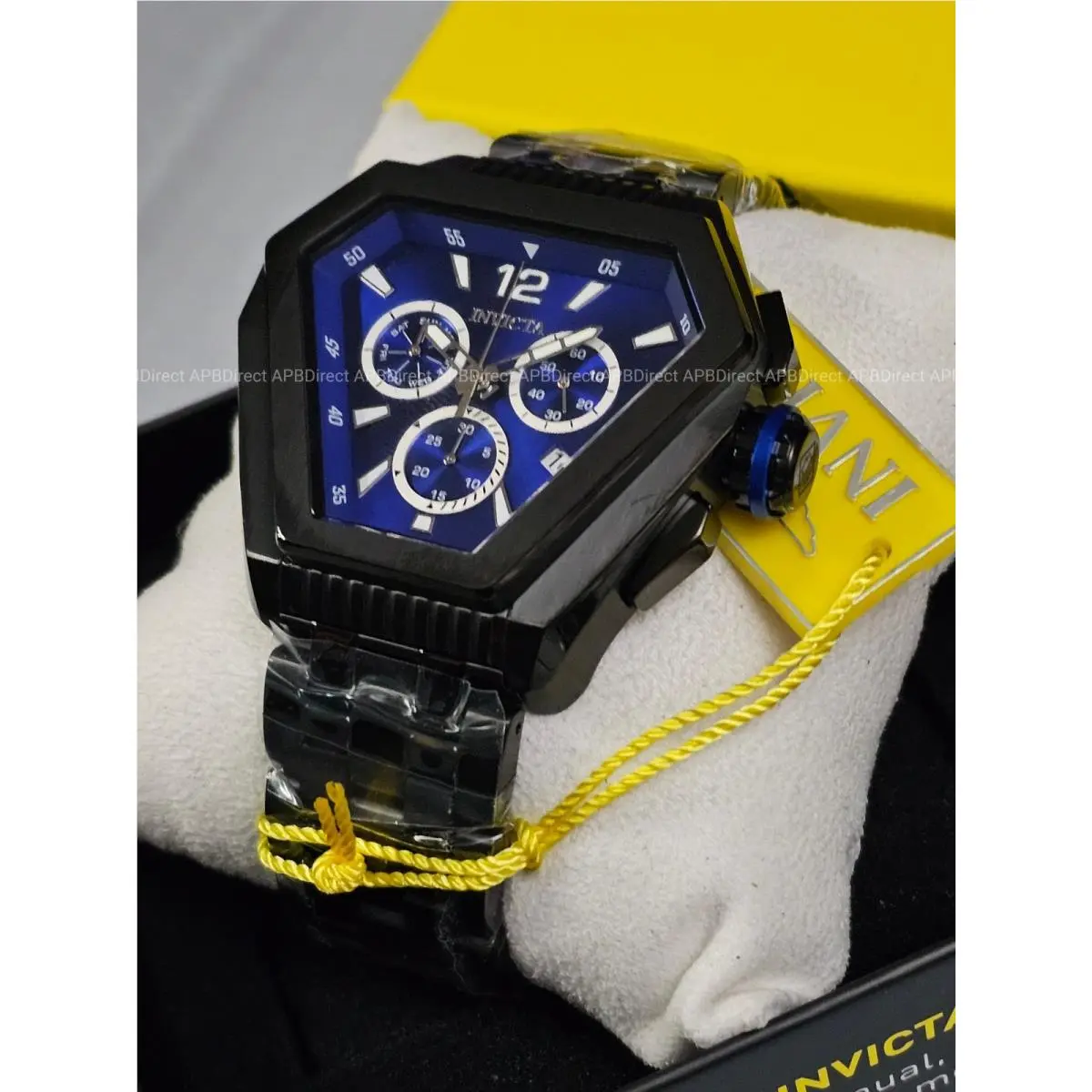 Invicta - Speedway Swiss Z60 Chronograph Black / Blue Dial Mens Watch