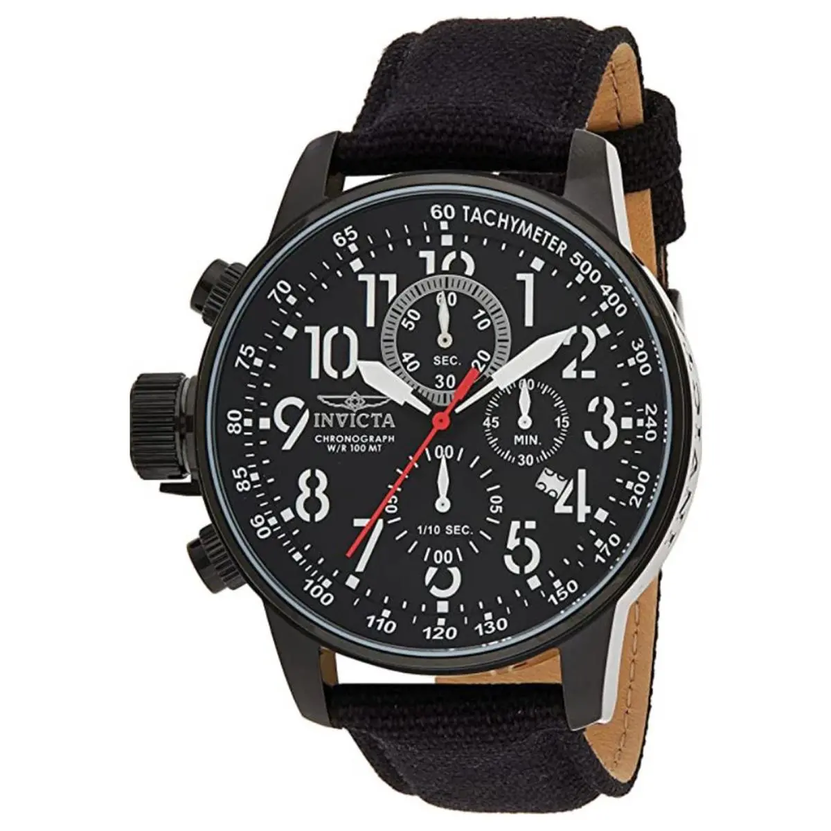 Men`s 1517 I-force Quartz Chronograph Black Dial Watch by Invicta
